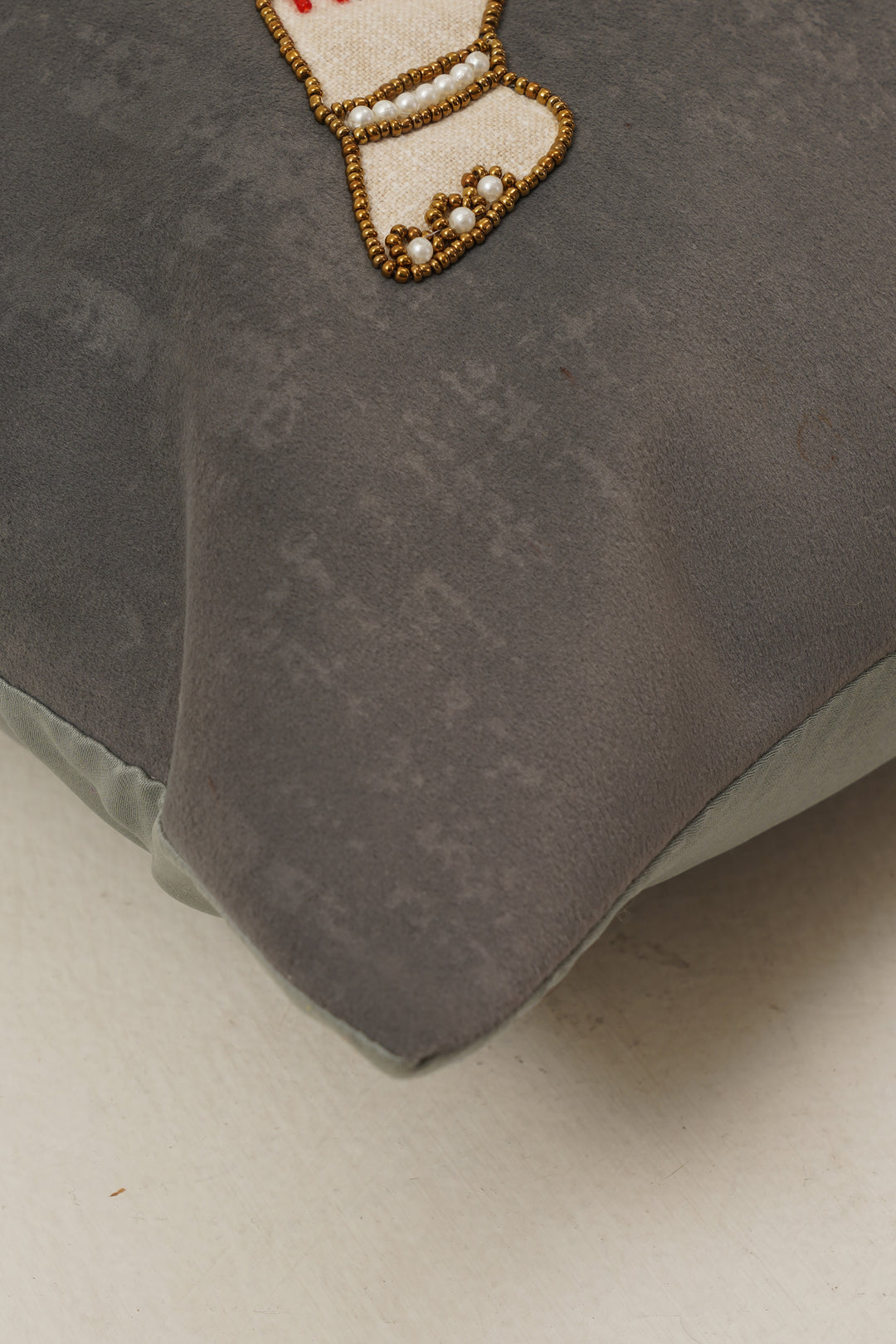 Elephant Cushion Cover  16 x 16 (Grey)