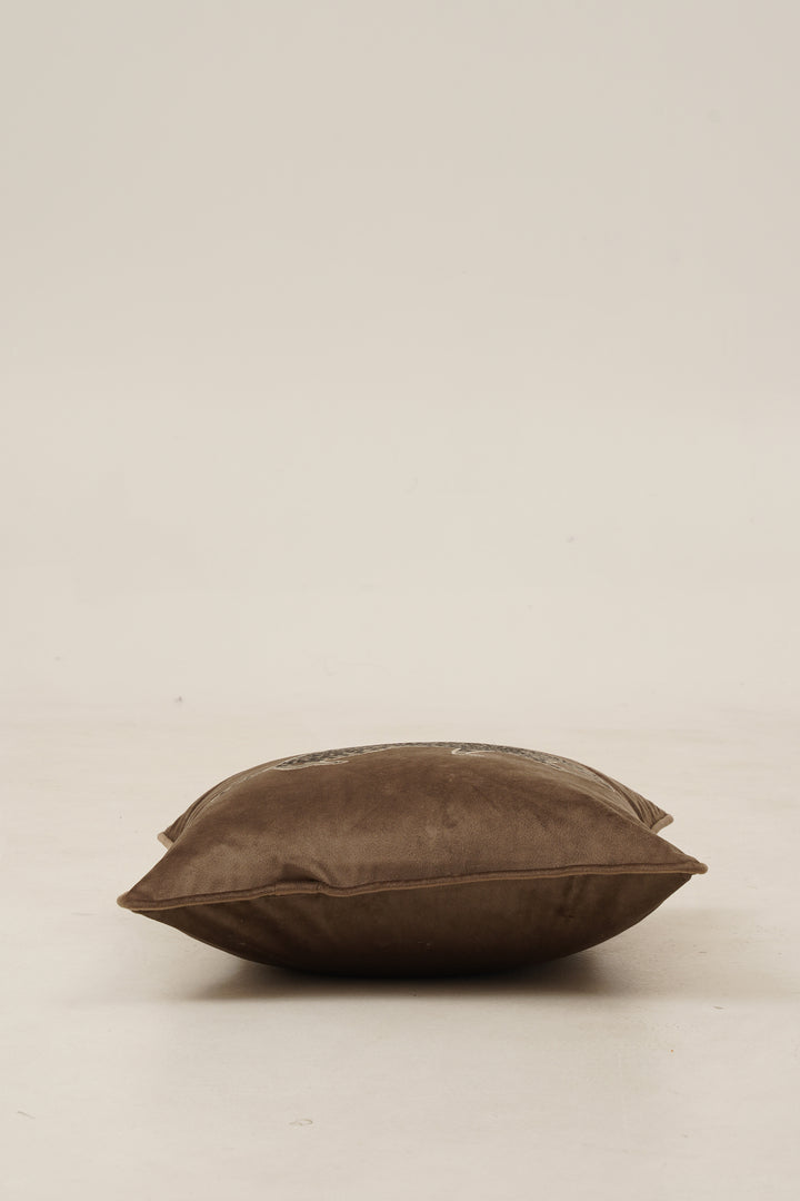 Panther Cushion Cover 16 x 16 (Brown)