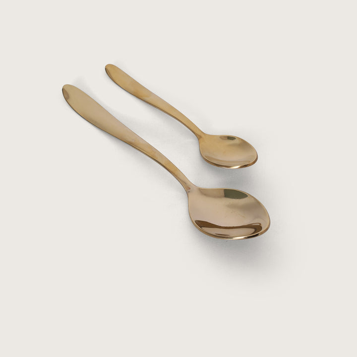 Rolex Cutlery Set of 24 - Gold