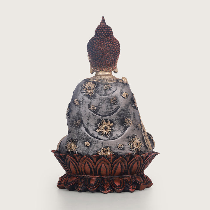 Serenity Lotus Buddha  - Medium