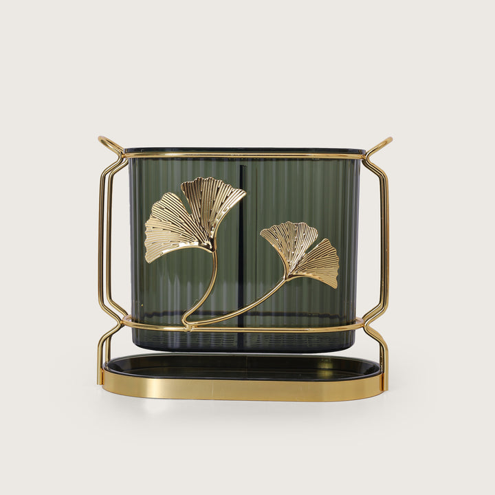 Gingko Leaves Cutlery Stand