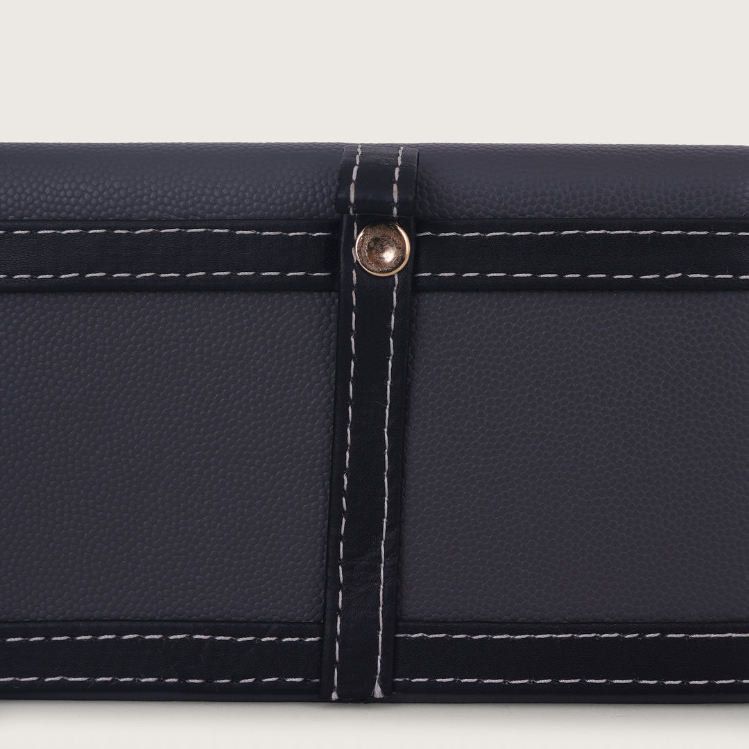 Leather Tissue Box - Grey