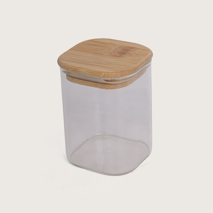Glass Jar Containers with Tray