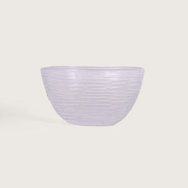 Frosted Texture Glass Bowl - Set of 6