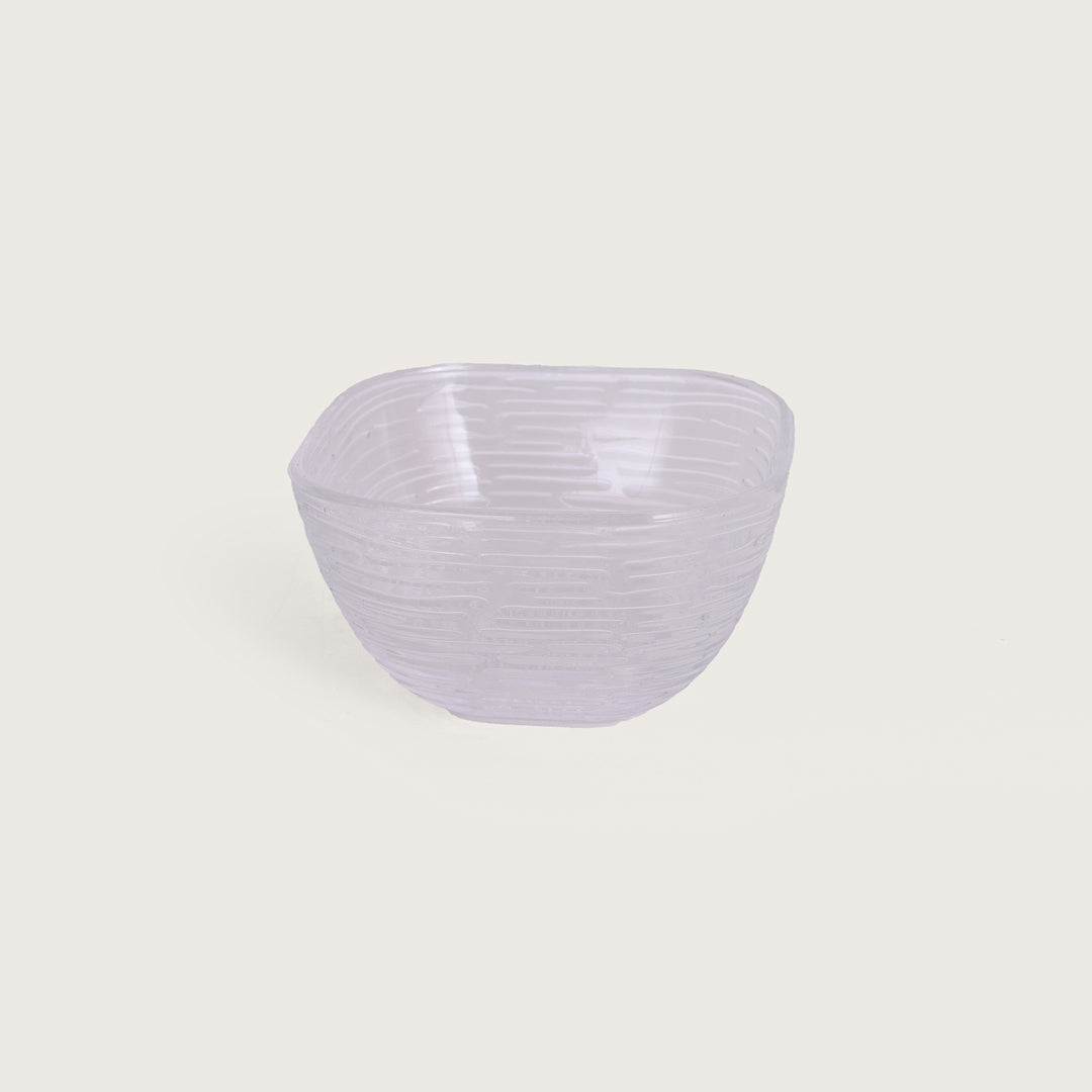 Frosted Texture Glass Bowl - Set of 6