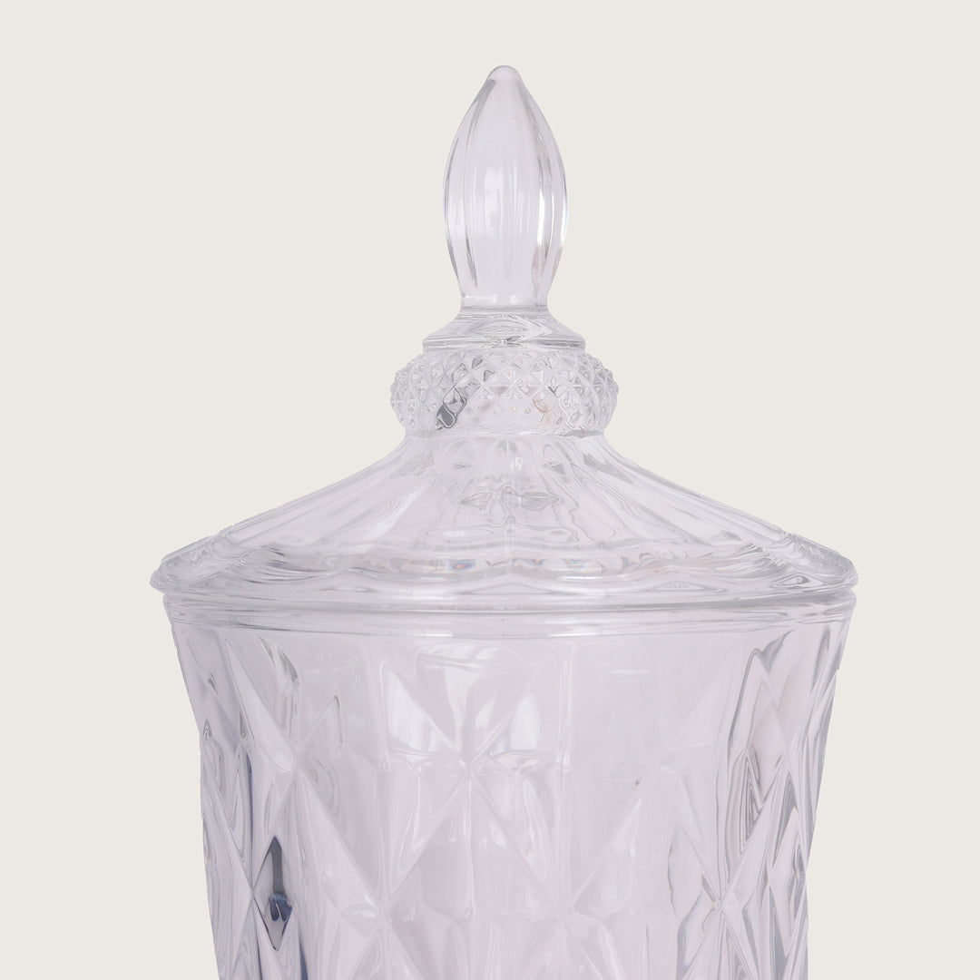 Glass Beverage Dispenser 2Litter With Glass Tumbler 340ML Set of 6
