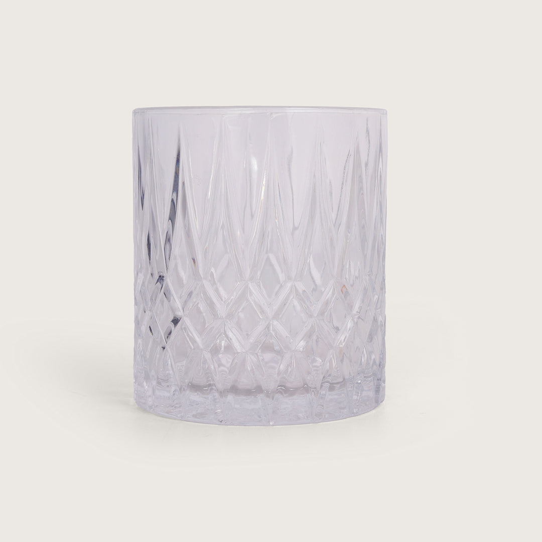 Glass Beverage Dispenser 2Litter With Glass Tumbler 340ML Set of 6