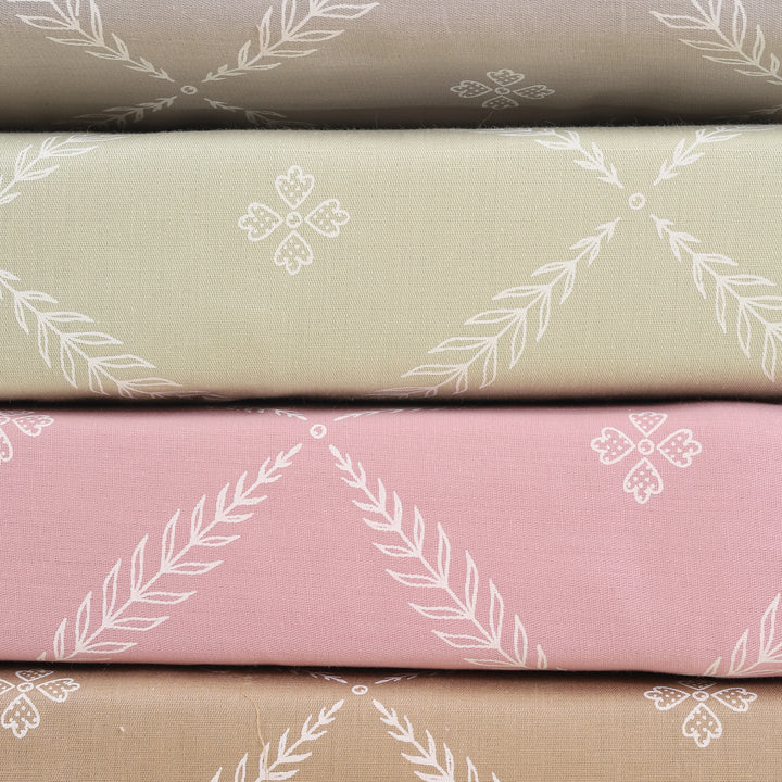 Vogue Double Bedsheet (108x108) with 2mPillow Cover