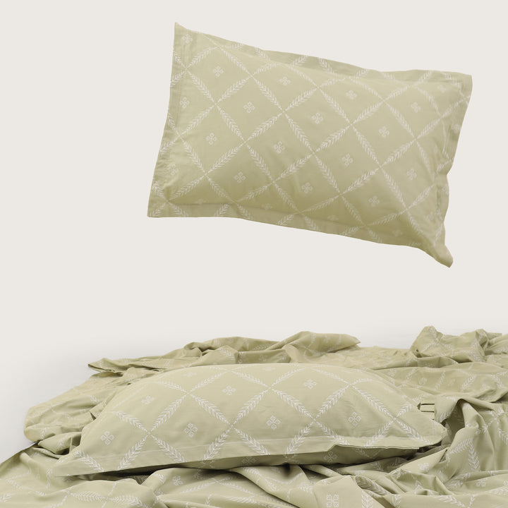 Vogue Double Bedsheet (108x108) with 2mPillow Cover