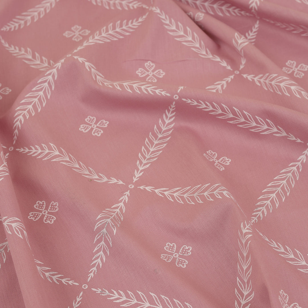 Vogue Double Bedsheet (108x108) with 2mPillow Cover