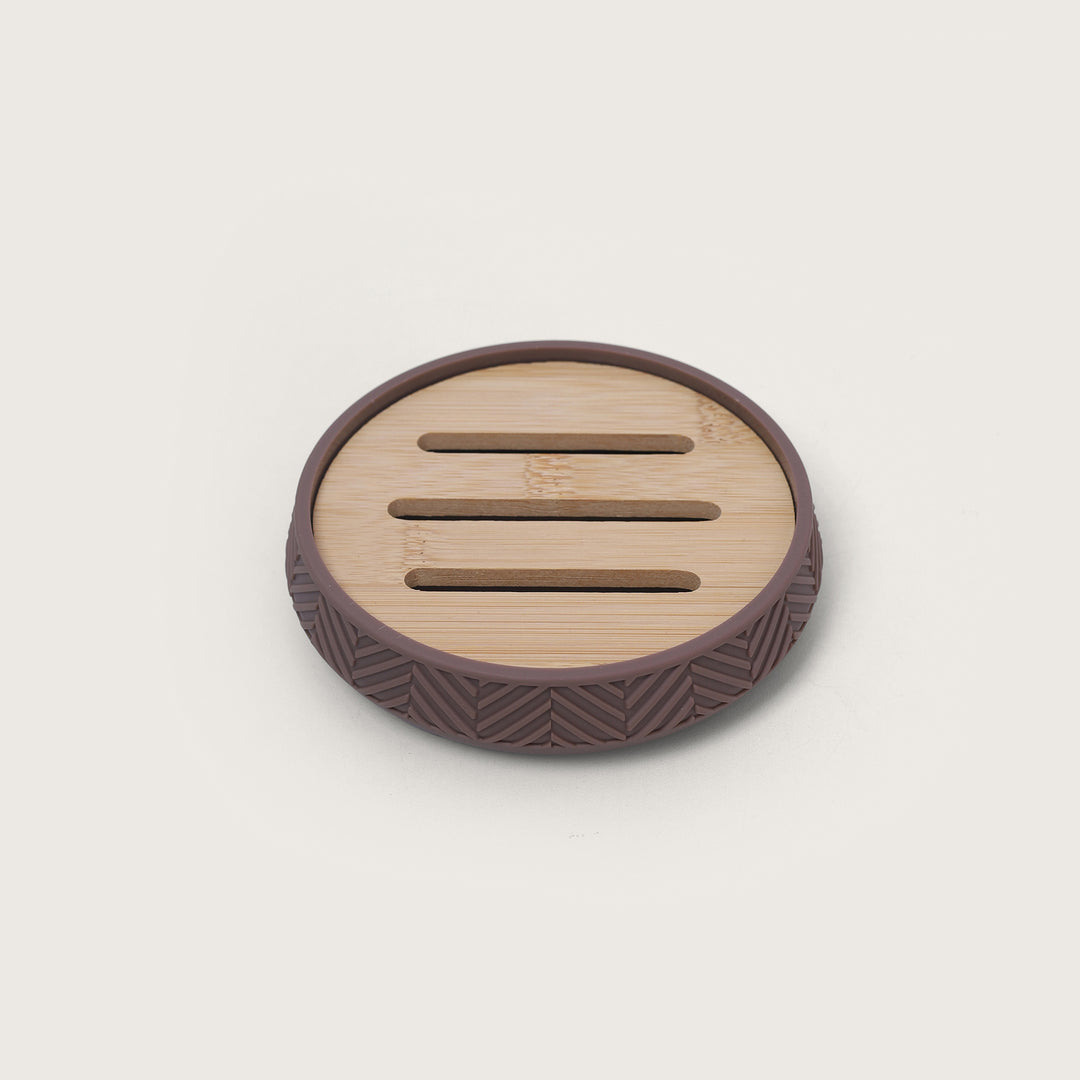 Portofino Bath Set of 4 Pcs - Brown