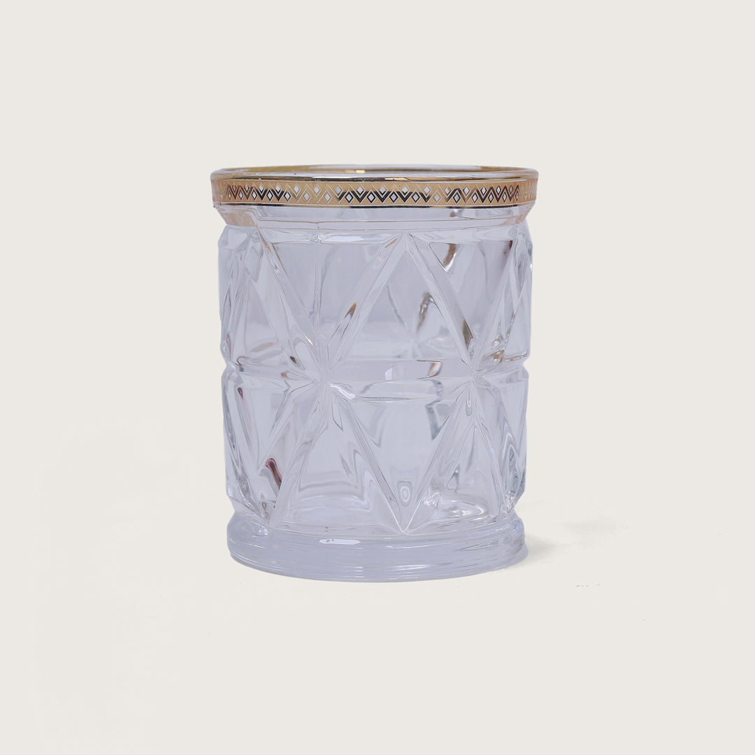 Diamond Edge Glasses - Set of 6