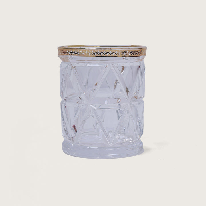 Diamond Edge Glasses - Set of 6