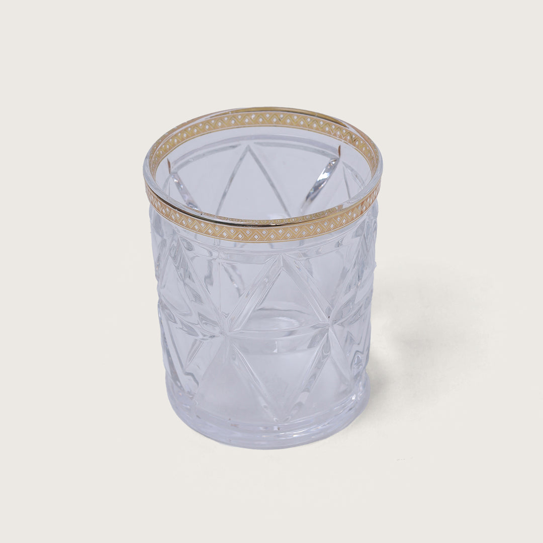 Diamond Edge Glasses - Set of 6