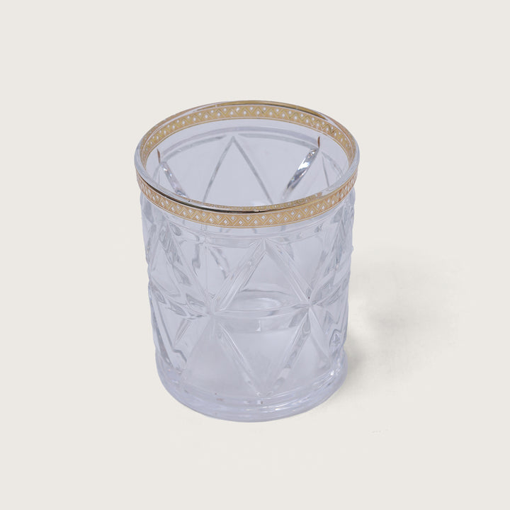 Diamond Edge Glasses - Set of 6
