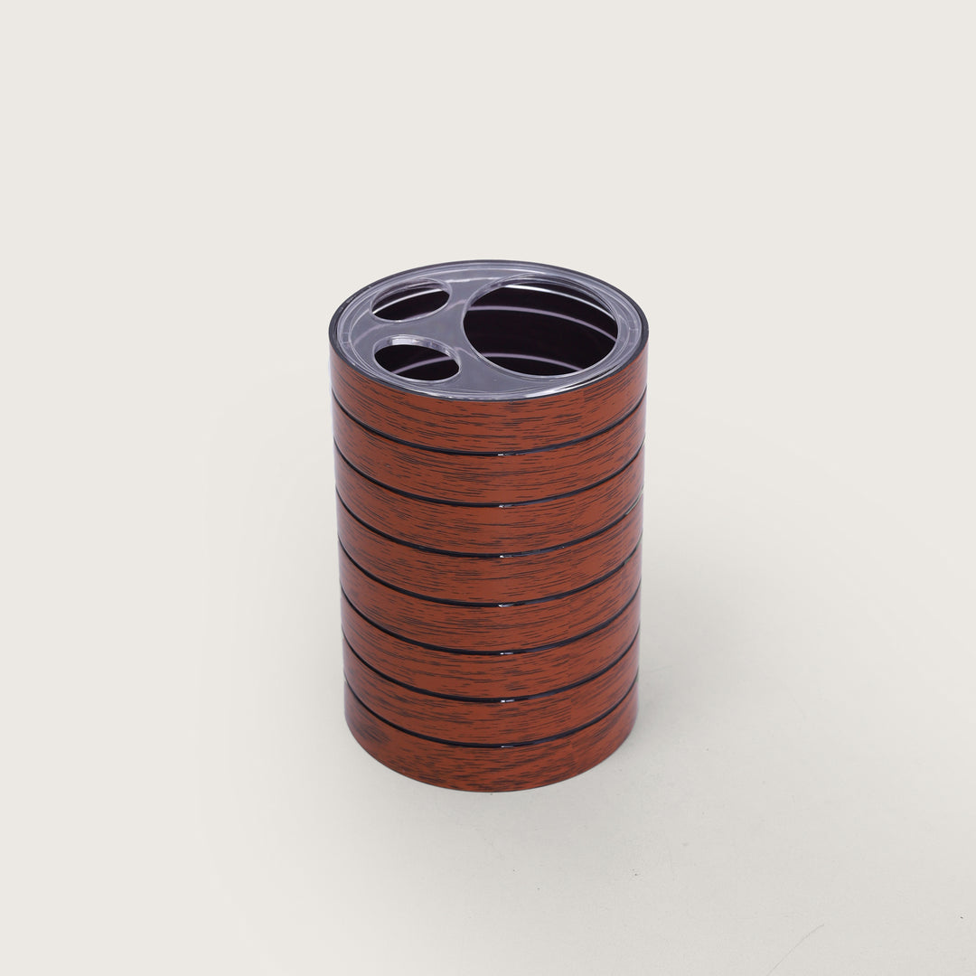 Miami Bathroom Set of 4 Pcs - Brown