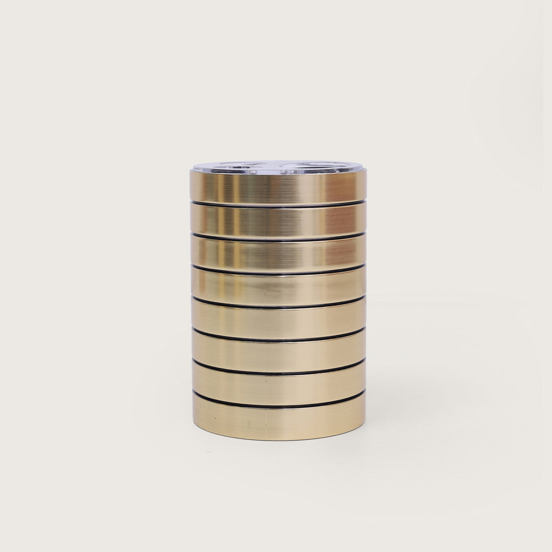 Miami Bathroom Set of 4 Pcs - Golden