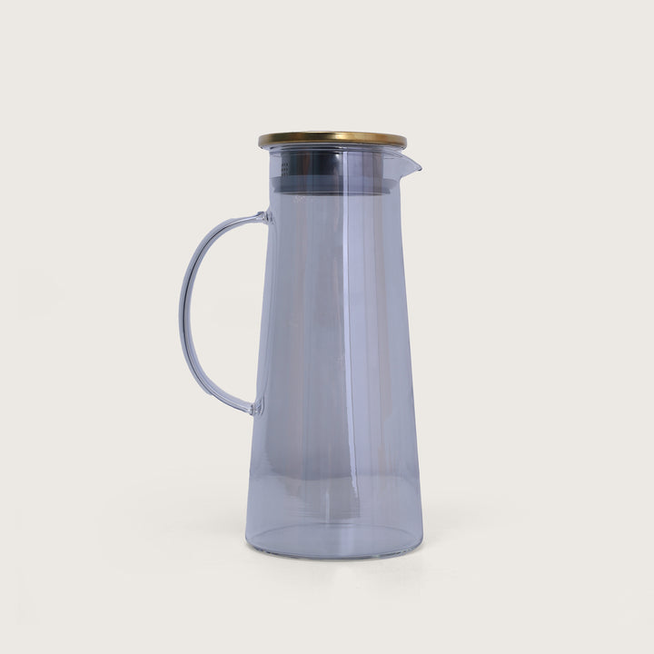 Jug with Glass Set of 7 Pcs - Black