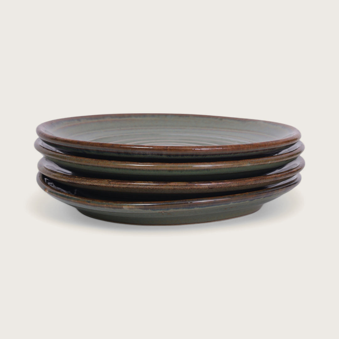The Earth Quarter Plate: Set of 4