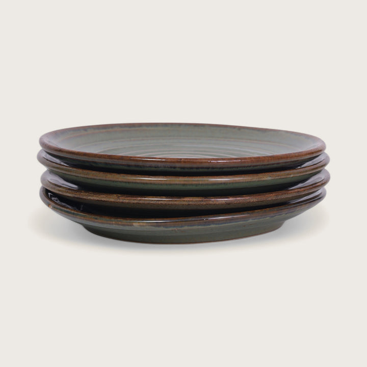 The Earth Quarter Plate: Set of 4