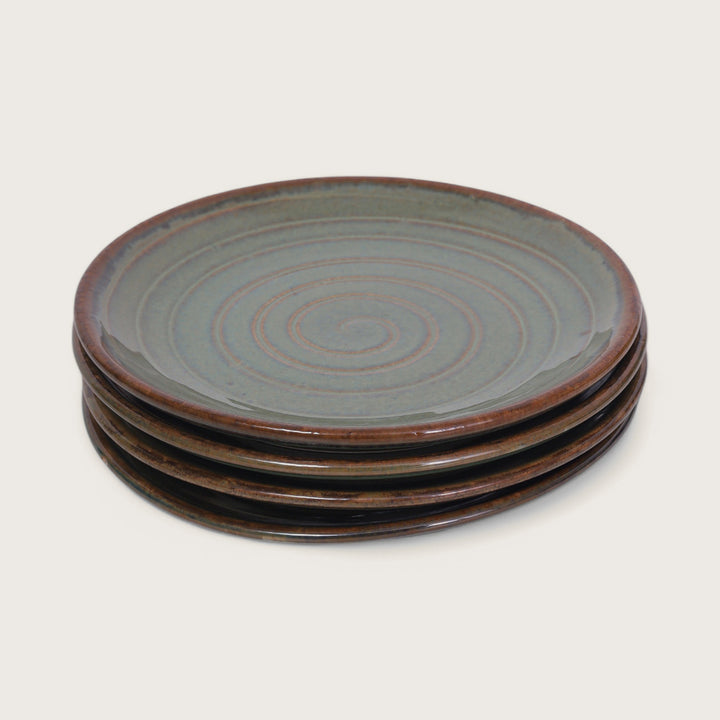 The Earth Quarter Plate: Set of 4
