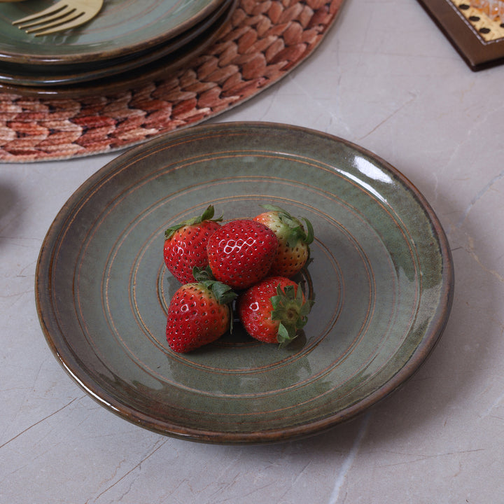 The Earth Quarter Plate: Set of 4