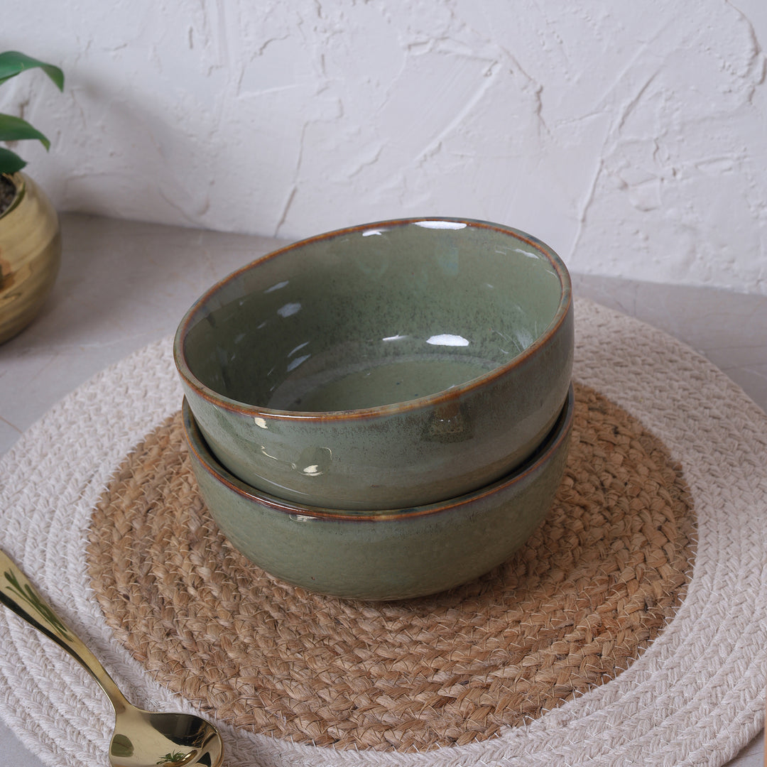 The Earth Serving Bowl-Medium: Set of 2