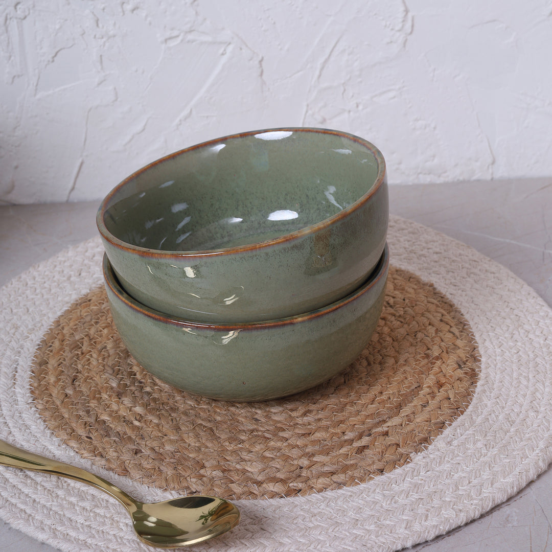 The Earth Serving Bowl-Medium: Set of 2