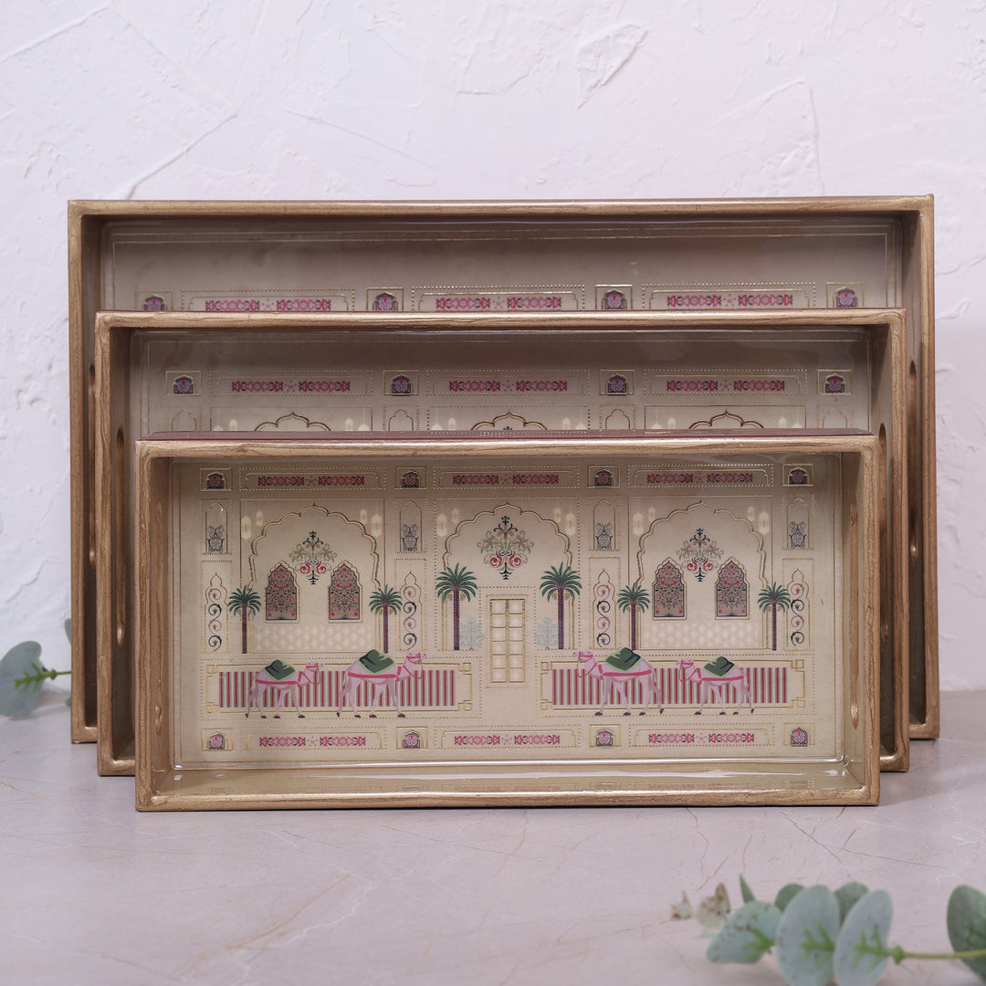 Nested Trays Set Of 3