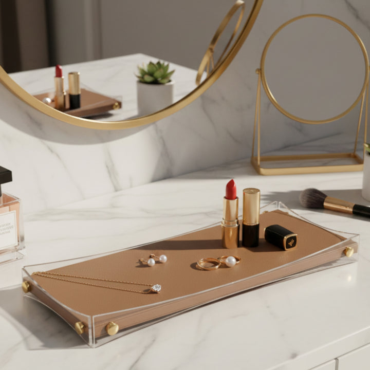 Golden Hour Tray with Handles - Medium