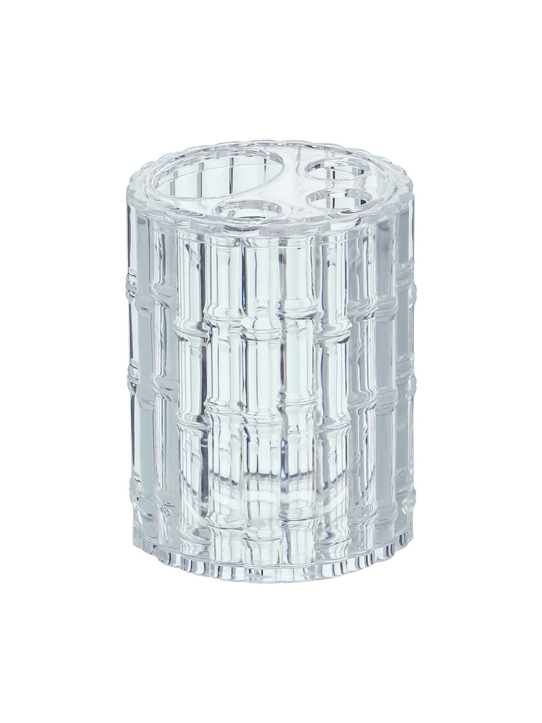 Crystal Bathroom Set of 4 - Clear