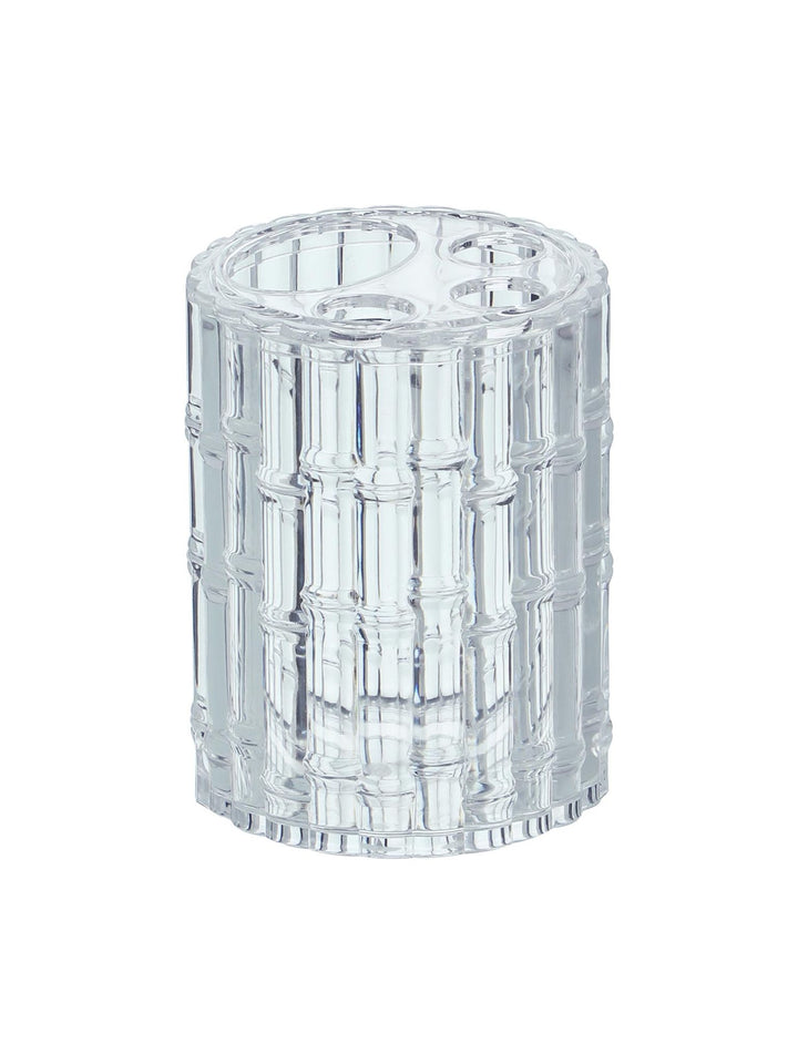 Crystal Bathroom Set of 4 - Clear